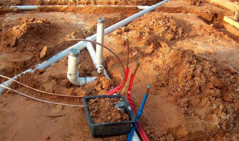 water supply lines